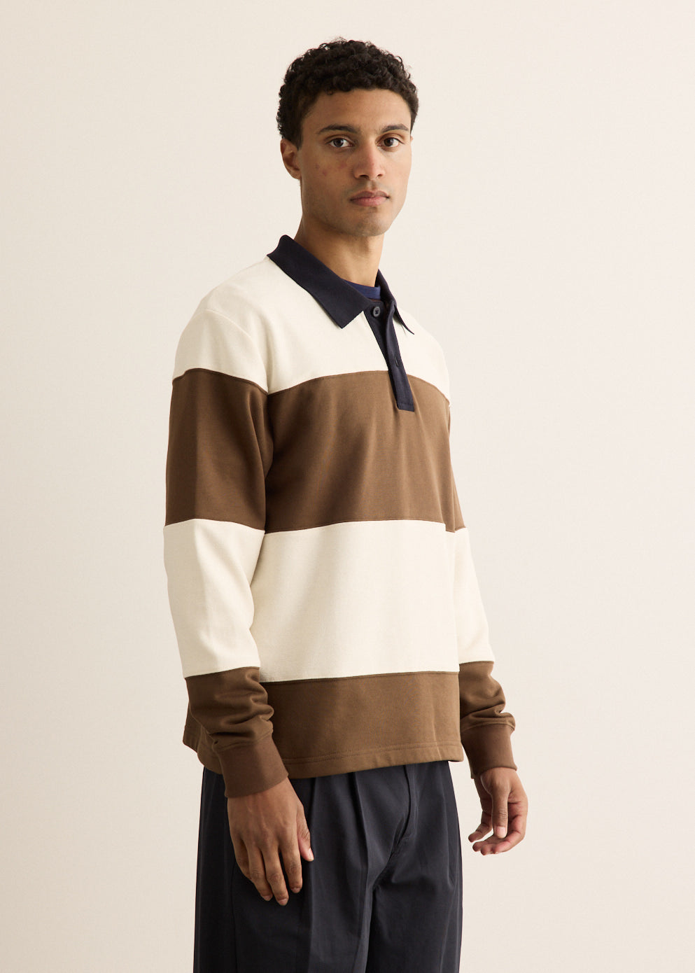 Foliage Stripe Polo