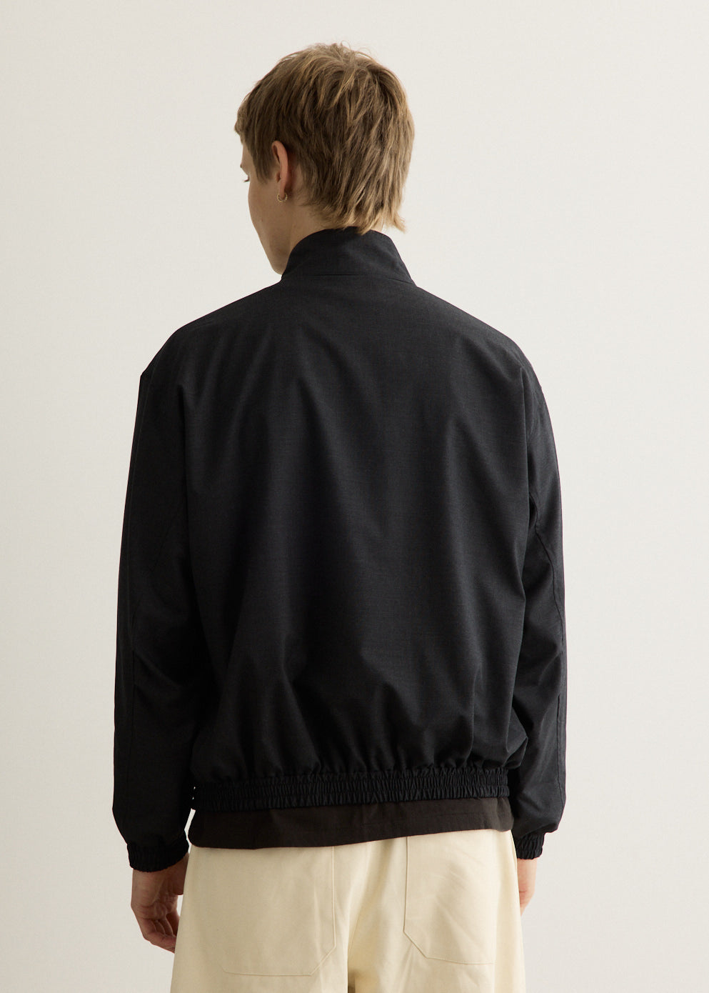 Ultra Fine Tropical Zip Blouson