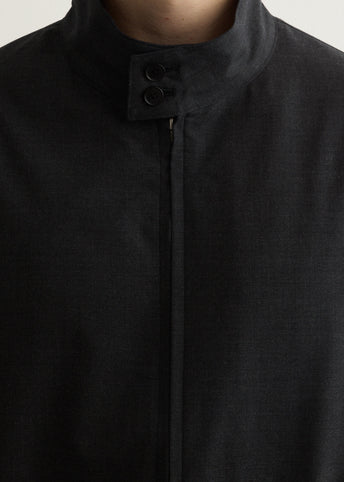 Ultra Fine Tropical Zip Blouson