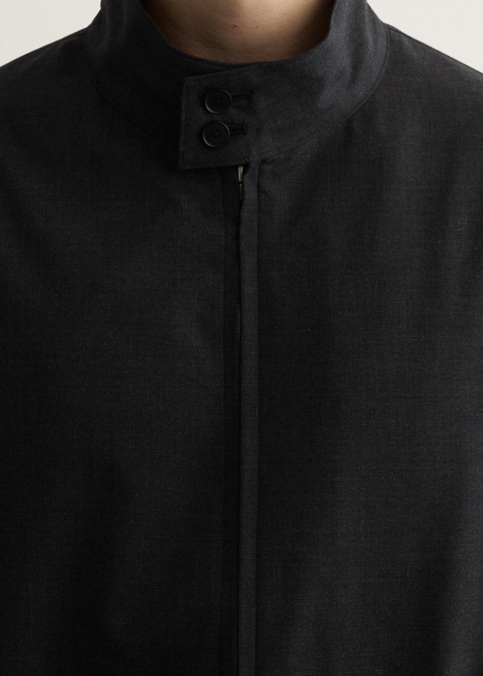 Ultra Fine Tropical Zip Blouson