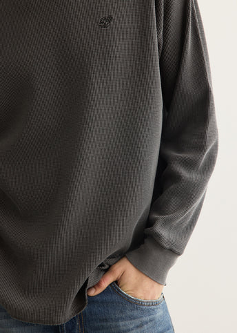 SNYC Pigment Waffle Top