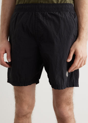 Garment Dyed Iridescent Swim Shorts