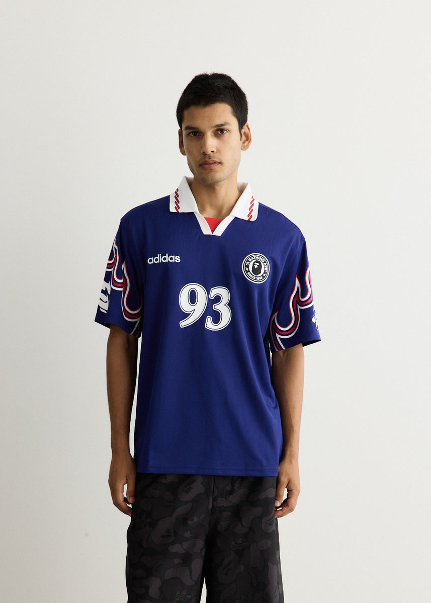 x BAPE SSL Flame Jersey Top