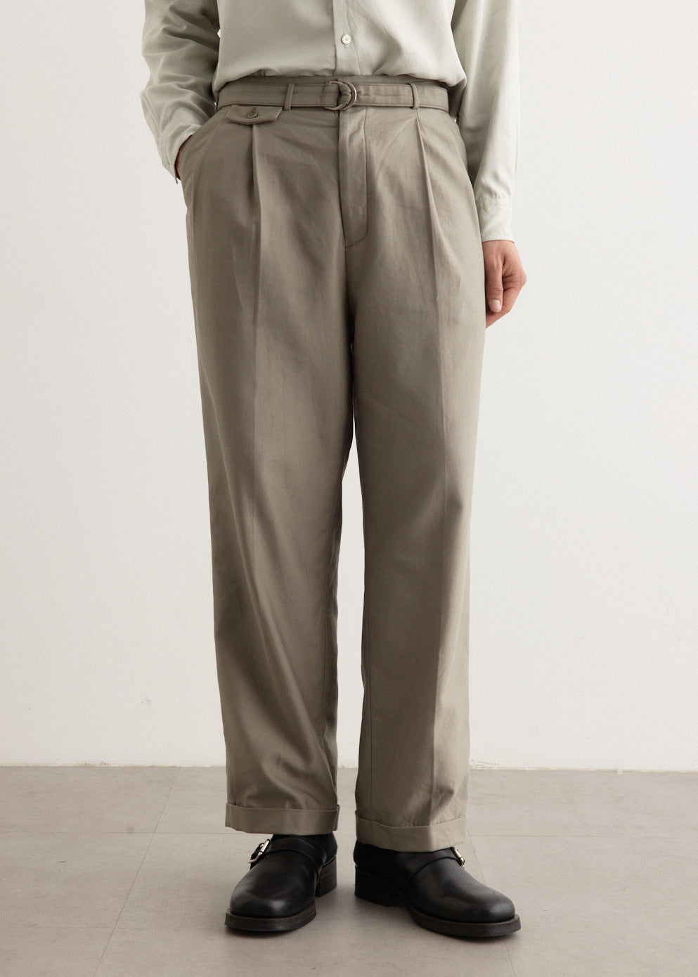 KAPTAIN SUNSHINE - Belted Riviera Pantalon - Pant,Specials : American Fashion Style Bags On Sale KAPTAIN SUNSHINE - Belted Riviera Pantalon - Pant,Specials : American Fashion Style Bags On Sale