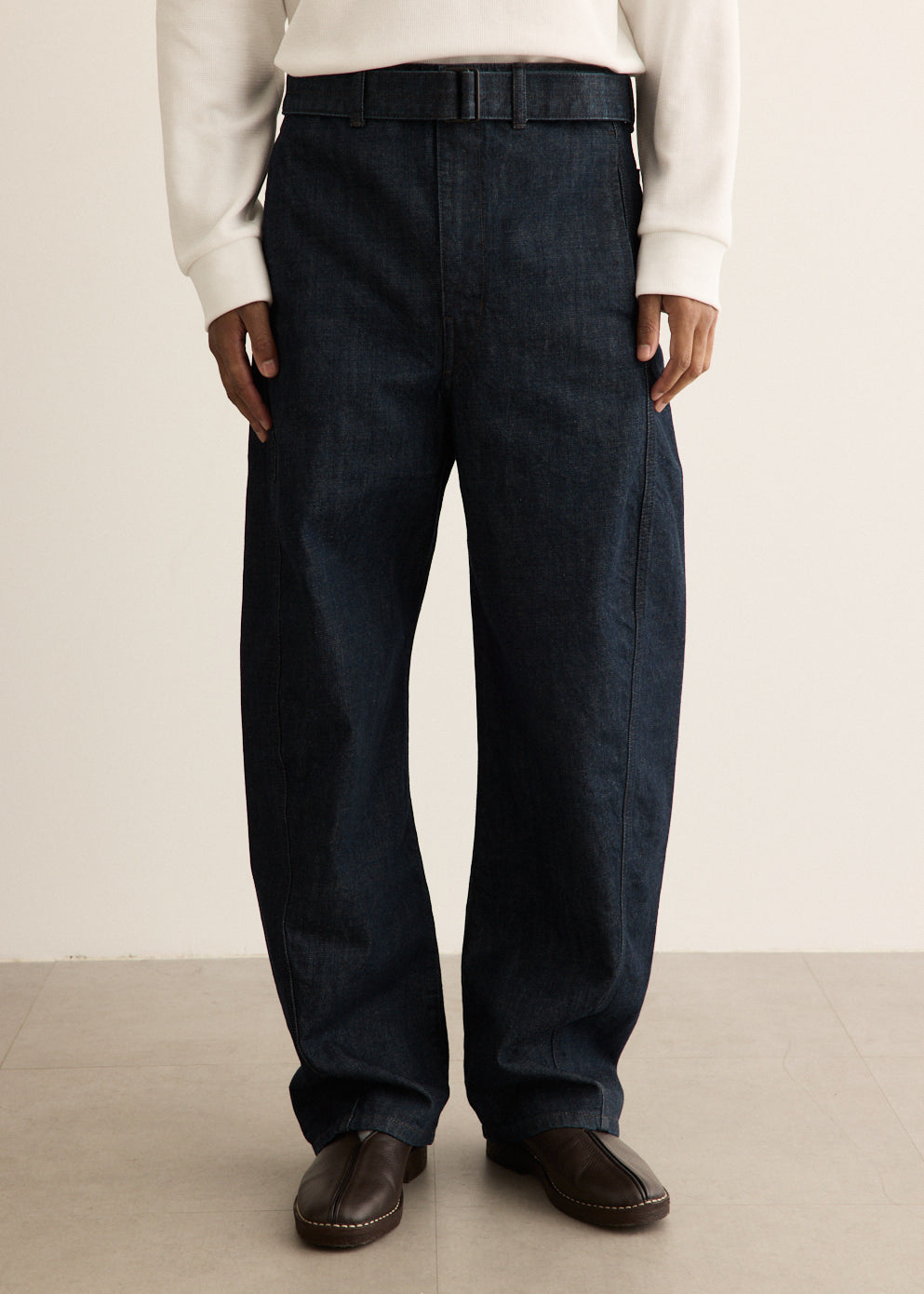 Twisted Belted Pants