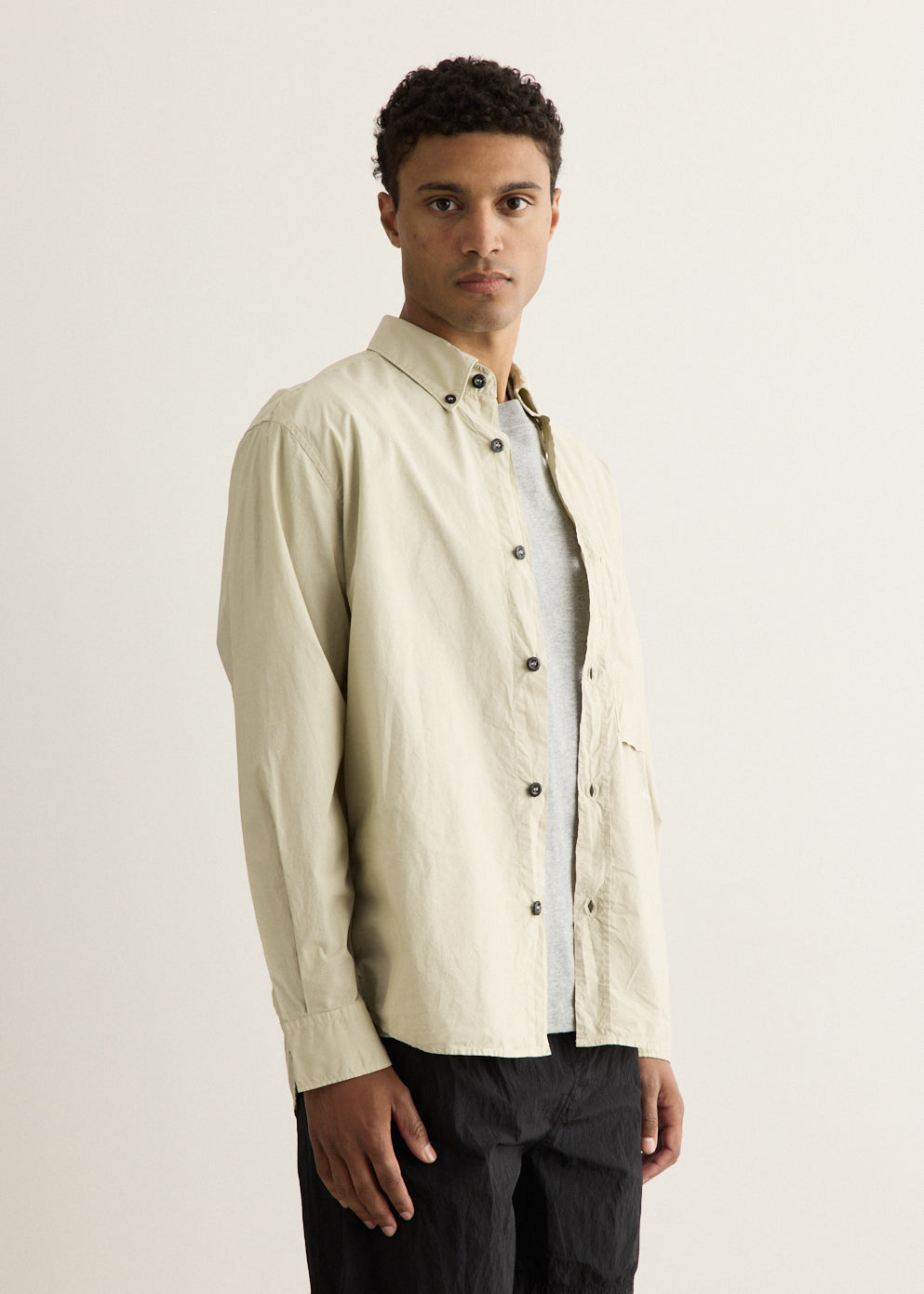 Garment Dyed Organic Cotton Tela Shirt