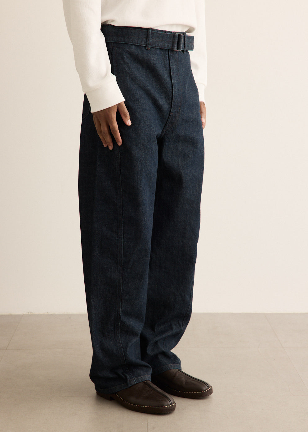 Twisted Belted Pants