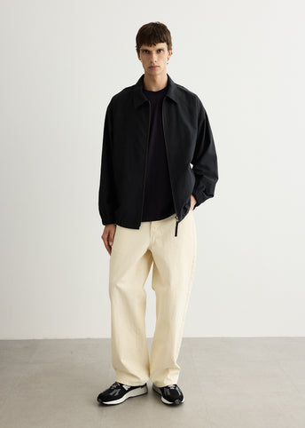 Zip Up Moleskin Blouson