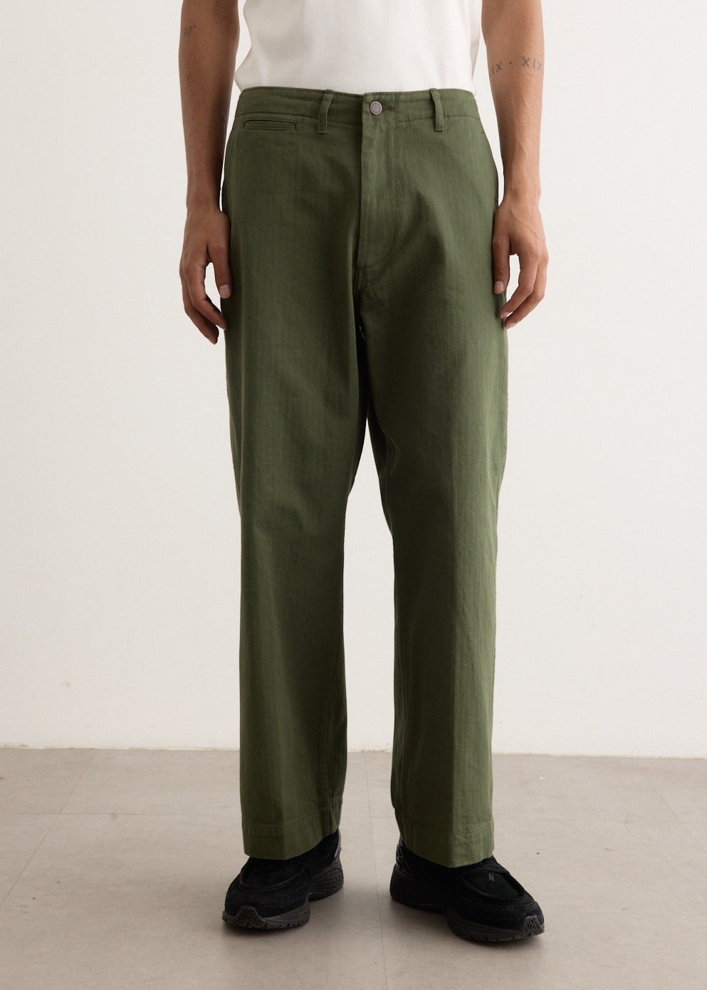 MIL Herringbone Trousers