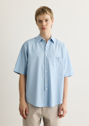 Washed Finx Twill Big Half Sleeved Shirt