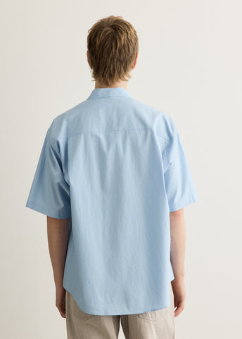 Washed Finx Twill Big Half Sleeved Shirt