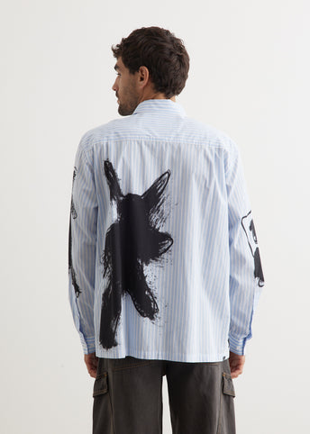 Figures (Susumu Mukai) Striped Shirt