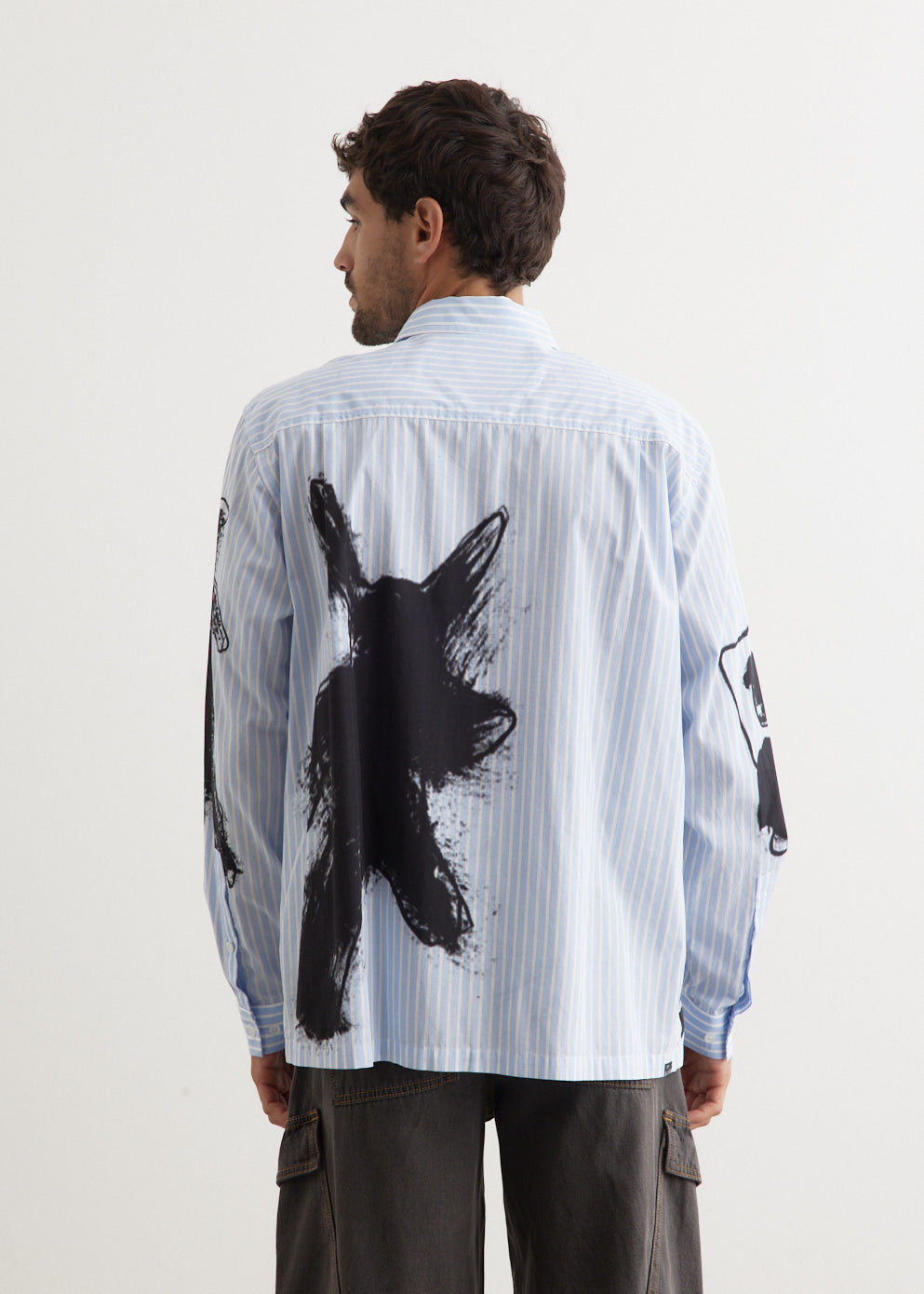 Figures (Susumu Mukai) Striped Shirt