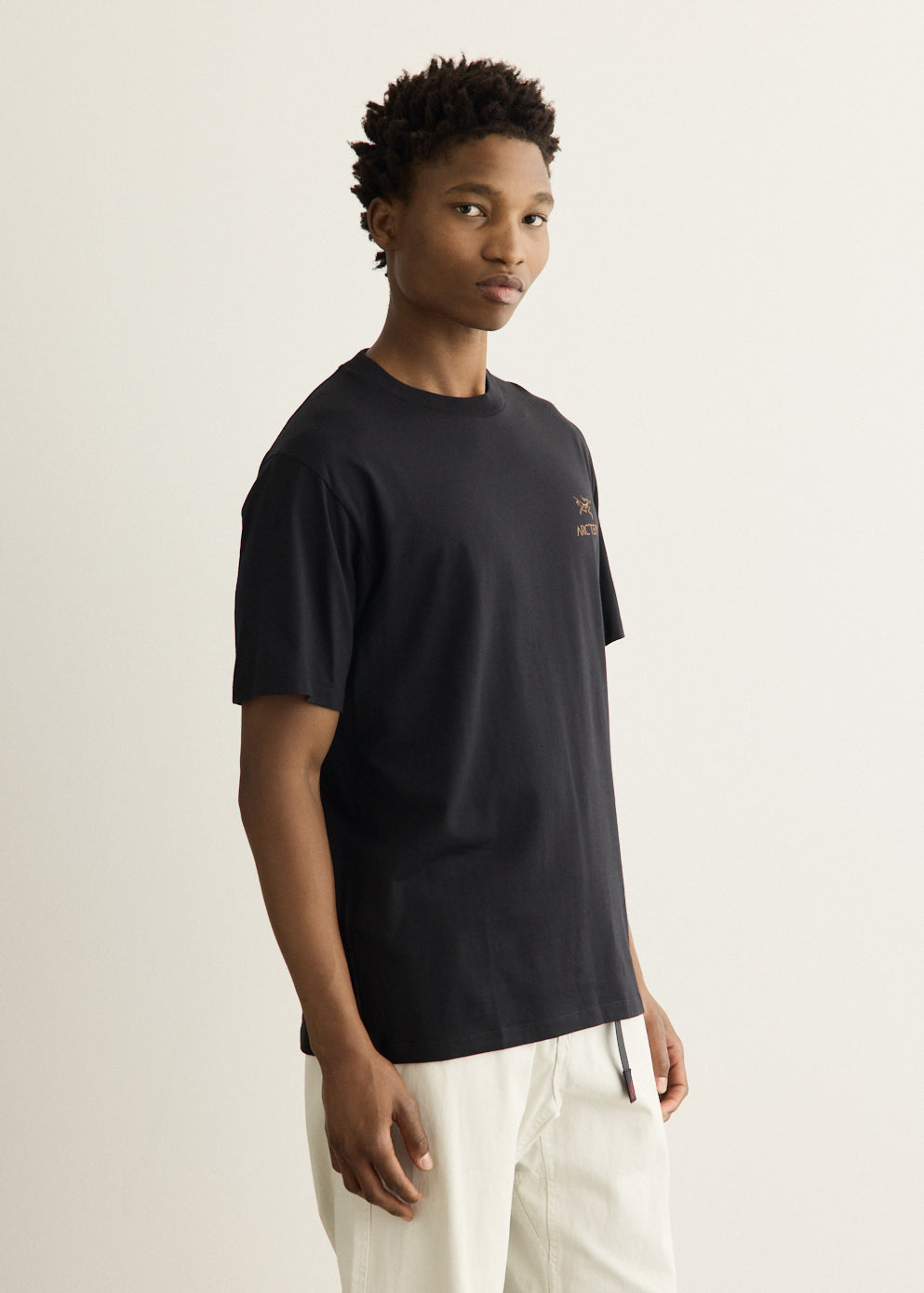 Kragg Short Sleeve Cotton Bird Word T-Shirt