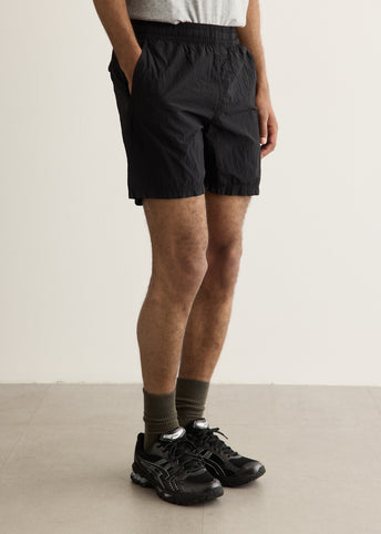 Nylon Metal Garment Dyed Swim Shorts