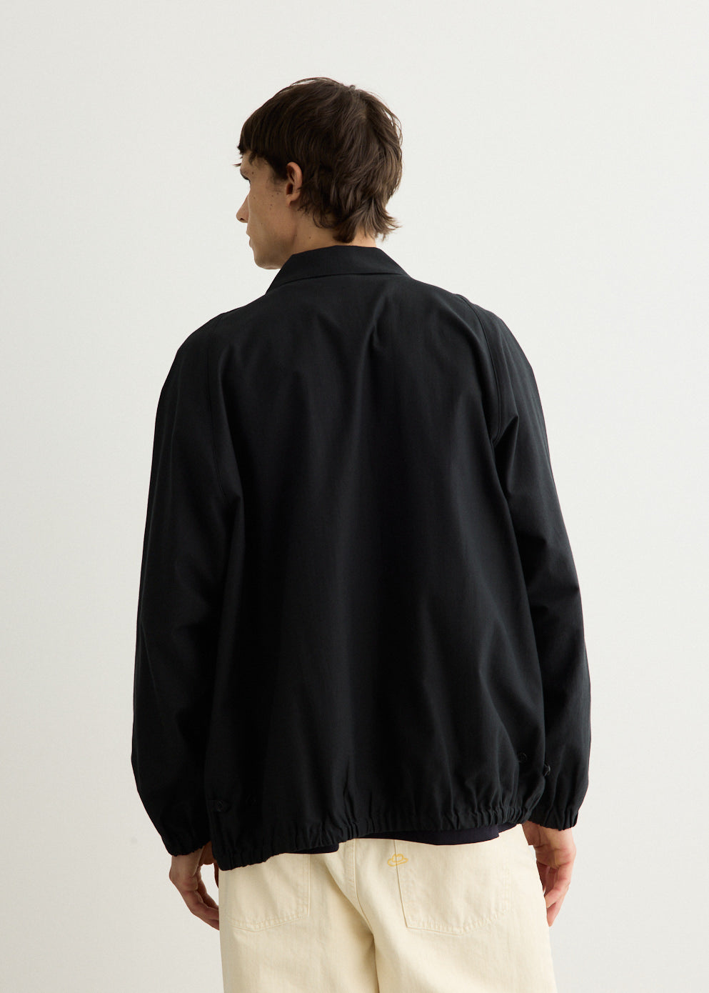 Zip Up Moleskin Blouson
