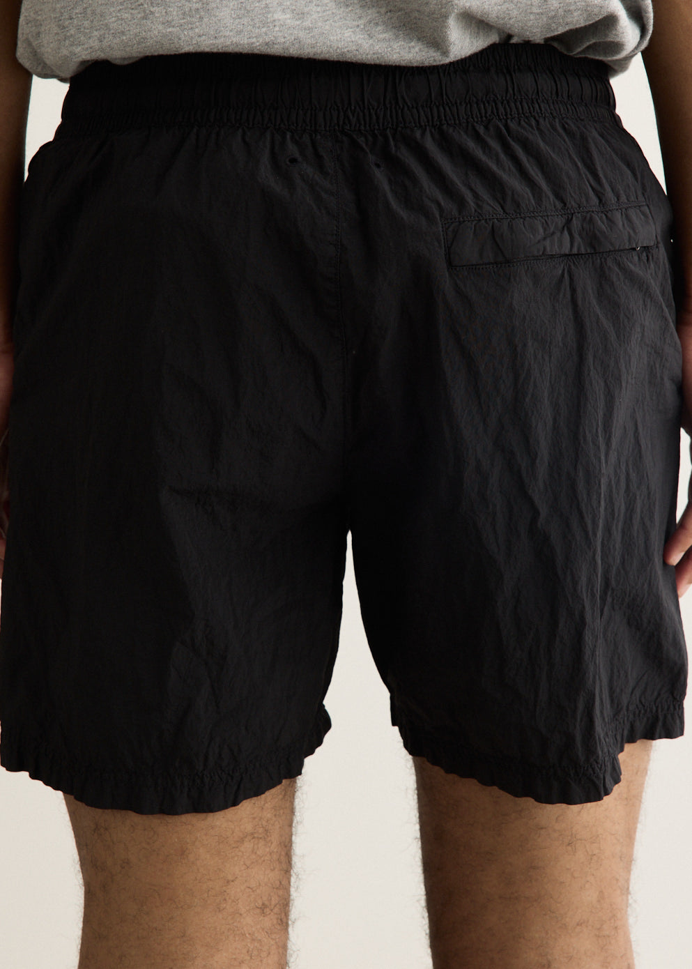 Nylon Metal Garment Dyed Swim Shorts