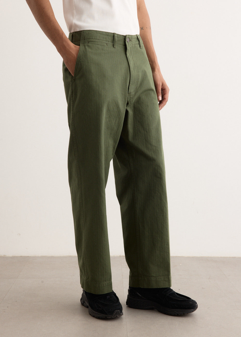MIL Herringbone Trousers
