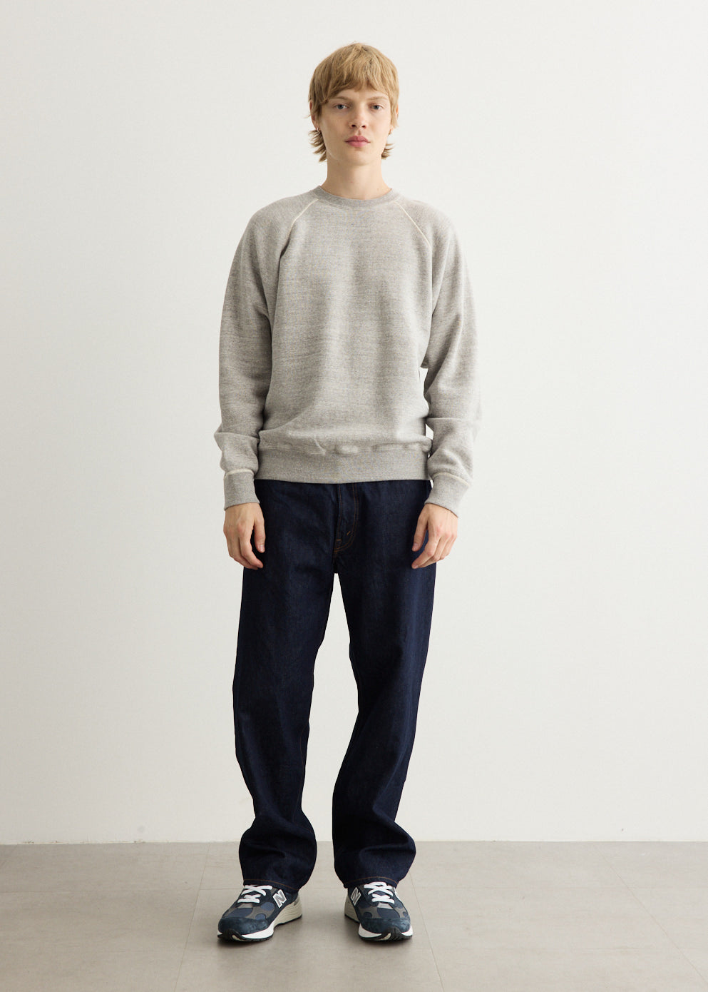 Loop Wheel Crew Neck Sweatshirt