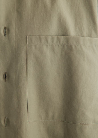 Washed Finx Twill Big Half Sleeve Shirt