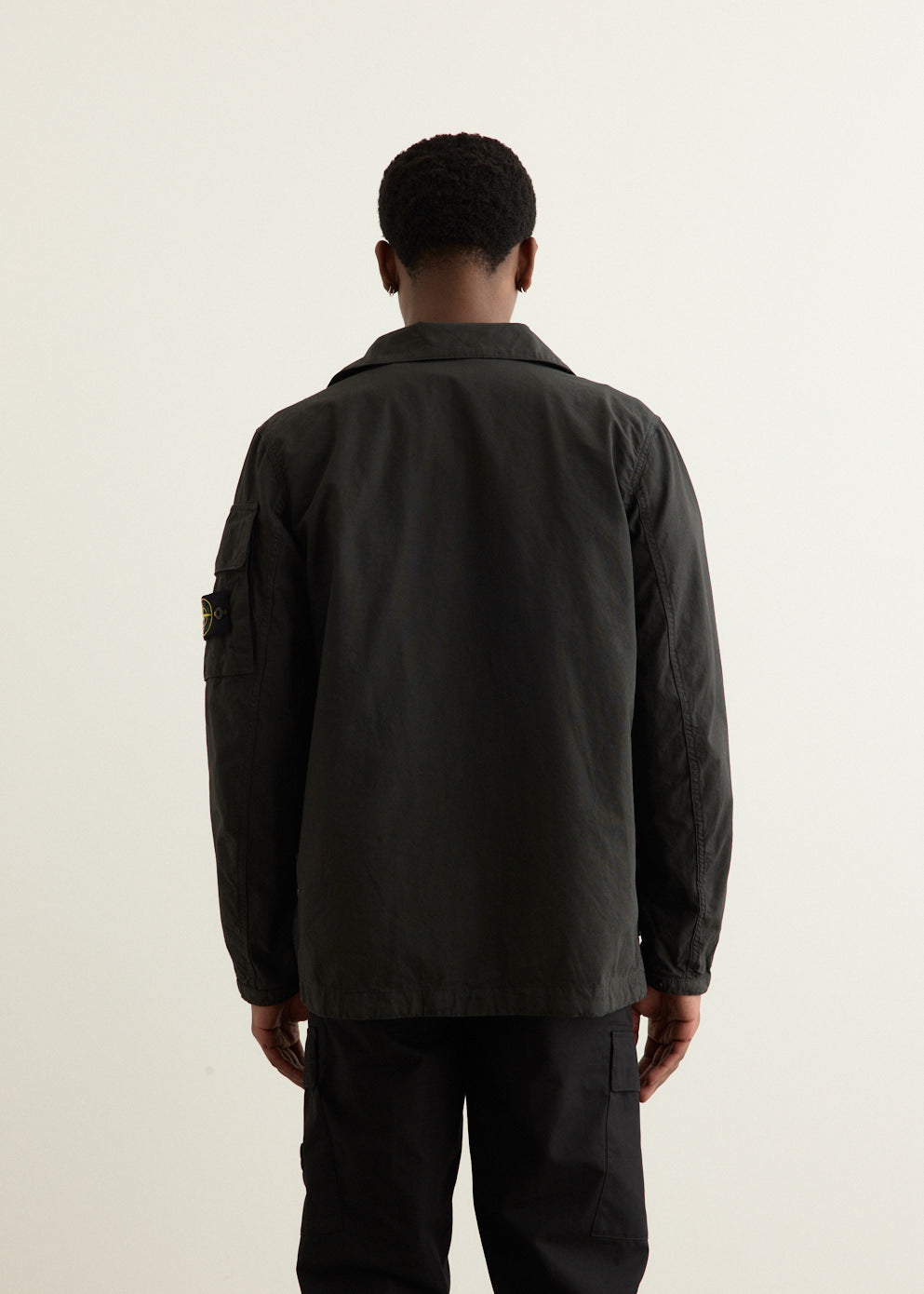 Garment Dyed Cotton Canvas Field Jacket