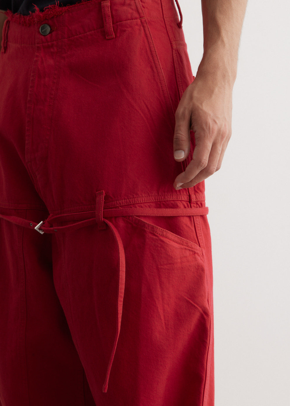 Jacquemus - Le de Nîmes Criollo Belted Jeans | HBX