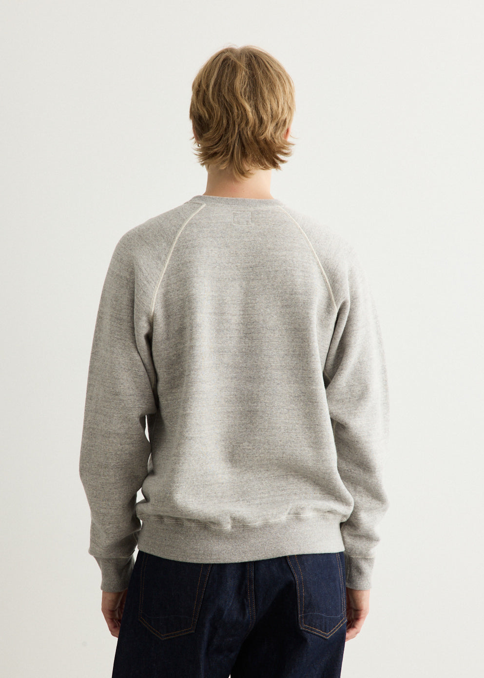 Loop Wheel Crew Neck Sweatshirt