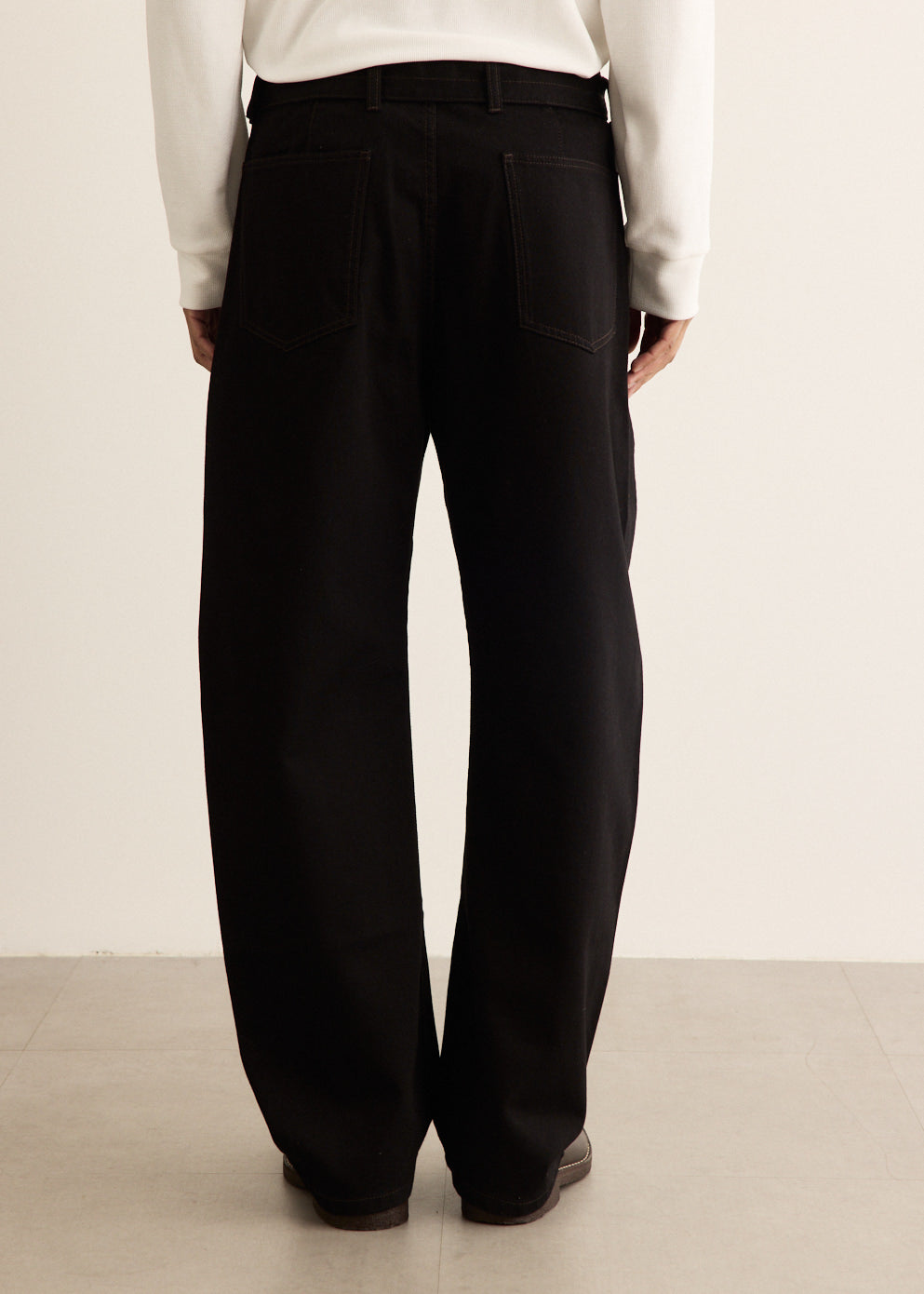 Twisted Belted Pants