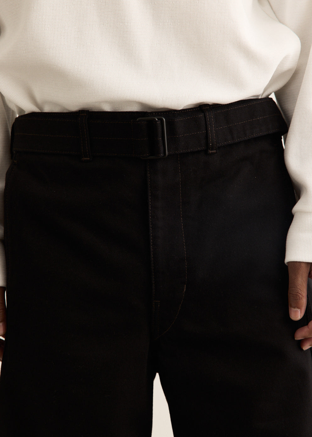 Twisted Belted Pants