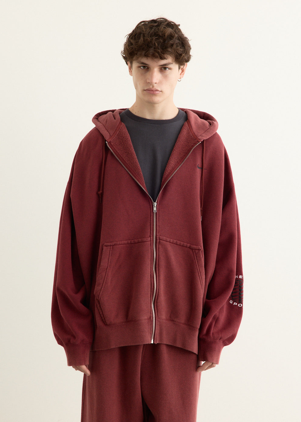 x Martine Rose Full-Zip Hoodie