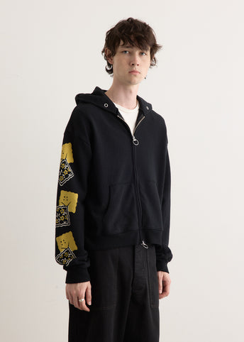 SWT Knit ZIP-UP GYM Parka (PECKISH RAINBOWY)