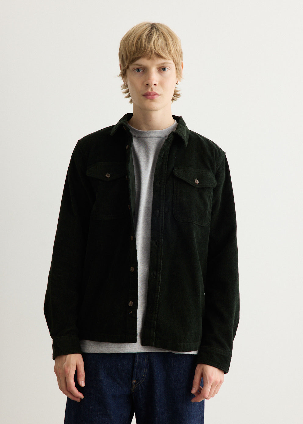 Micro Corduroy Overshirt
