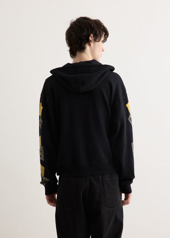 SWT Knit ZIP-UP GYM Parka (PECKISH RAINBOWY)