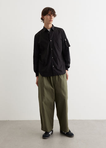 Bomber Sleeve Shirt