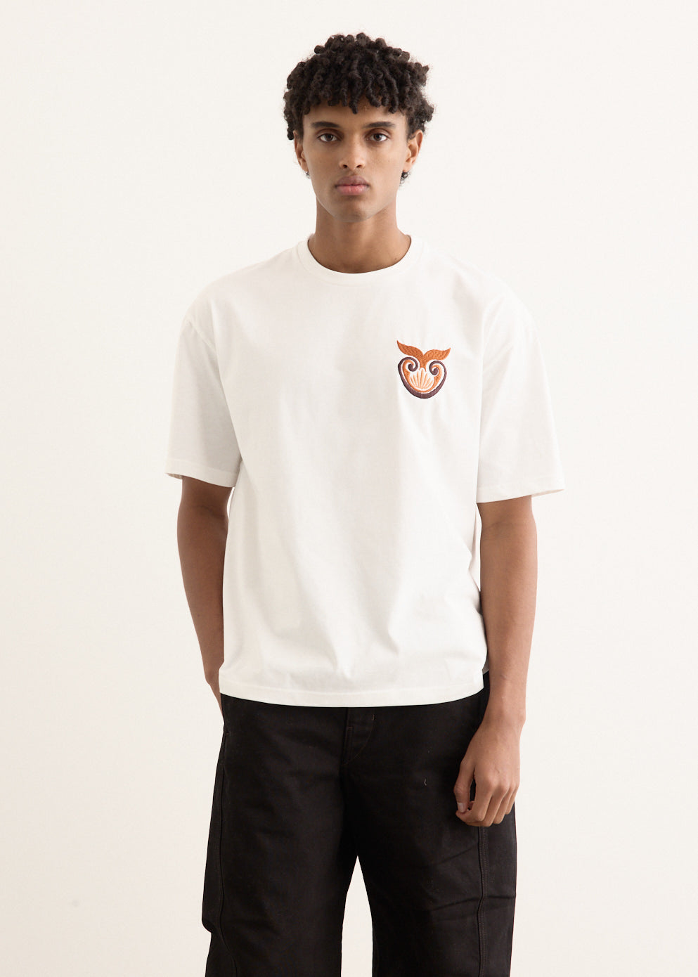 Shell Embroidered T-Shirt