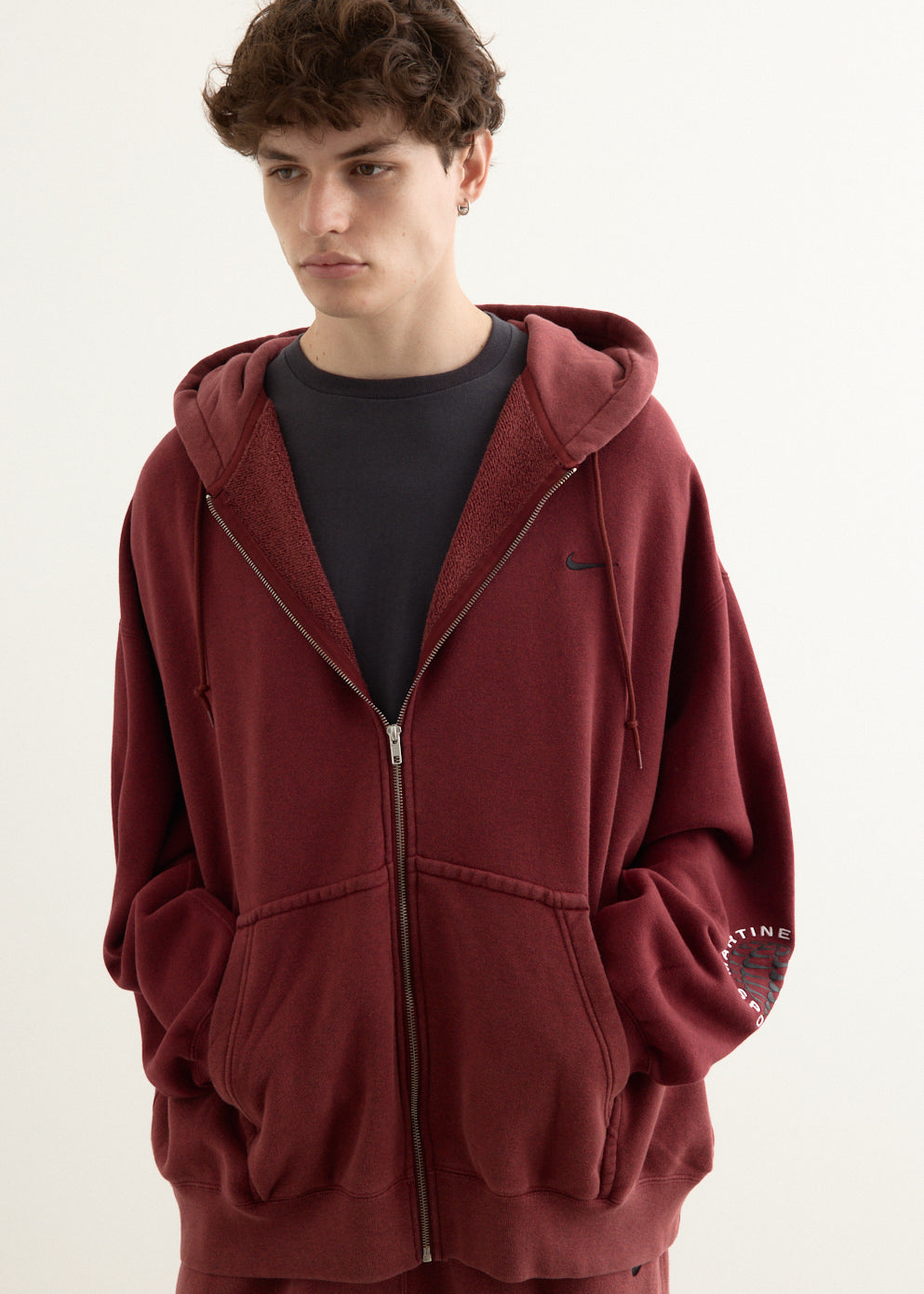x Martine Rose Full-Zip Hoodie