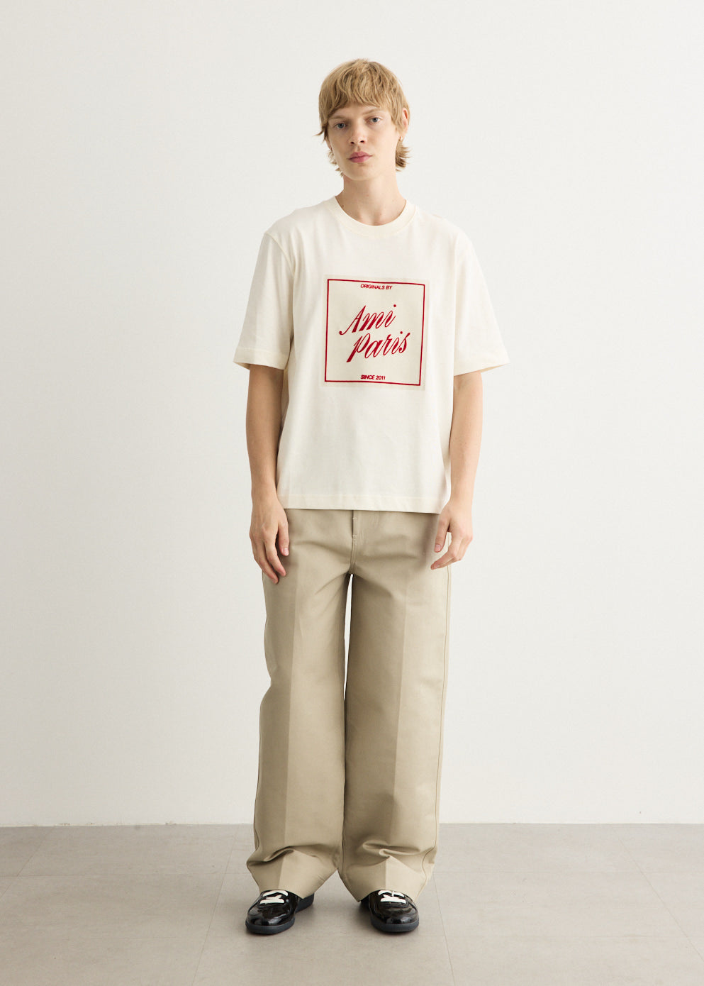 Boxy Fit Short Sleeve T-Shirt