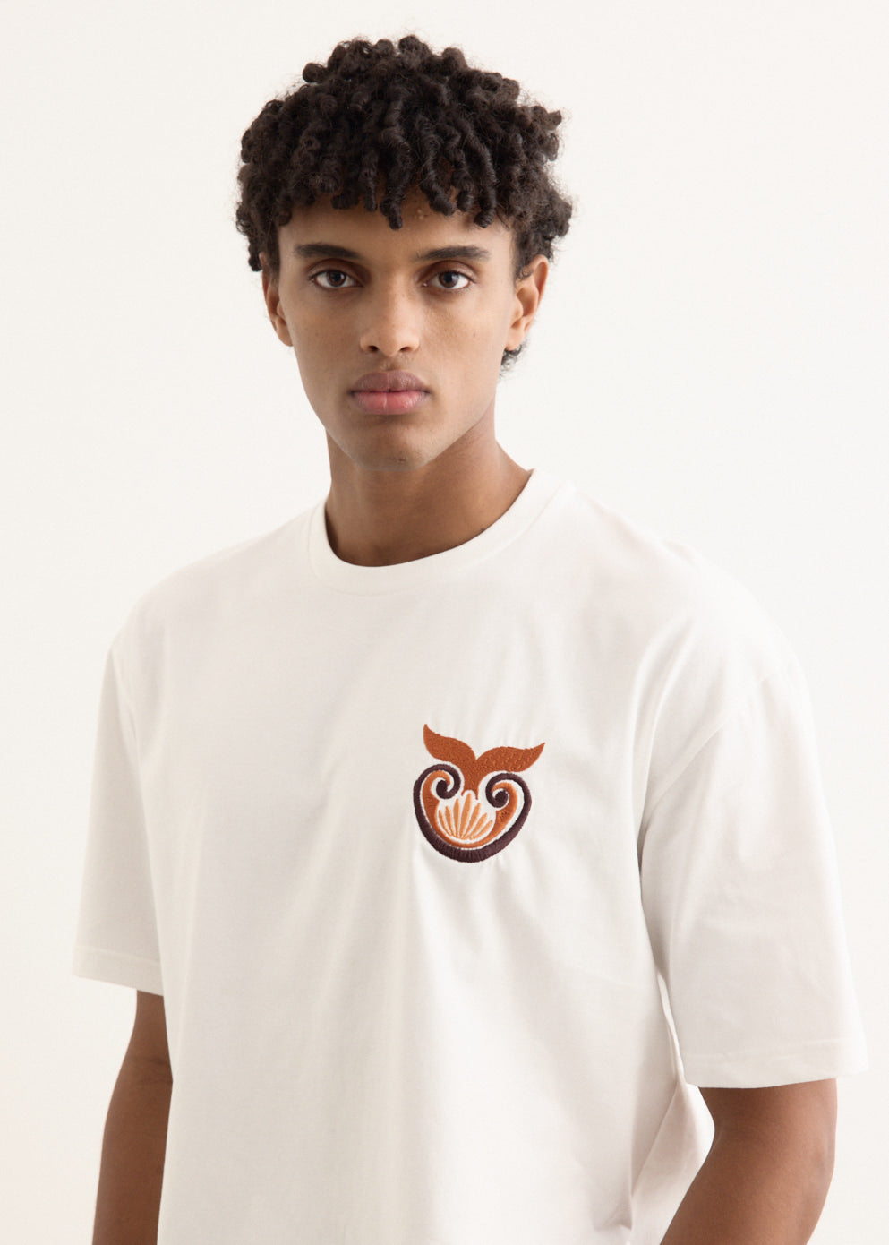 Shell Embroidered T-Shirt