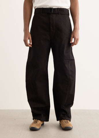 Twisted Belted Pants