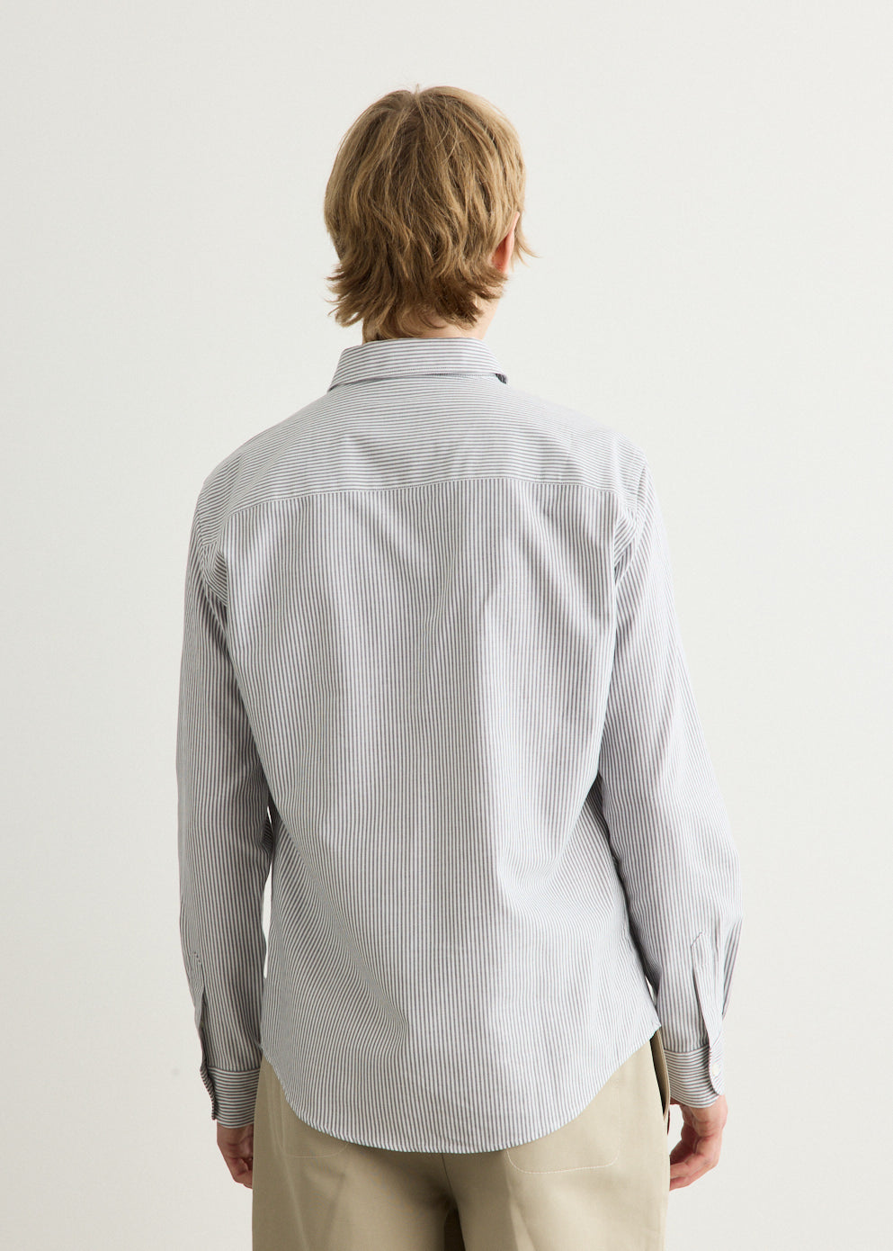 Contrasted ADC Button Down Collar Classic Shirt