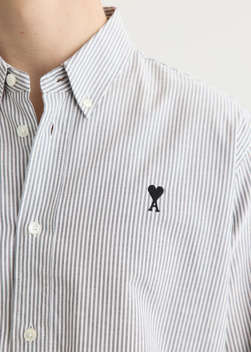 Contrasted ADC Button Down Collar Classic Shirt