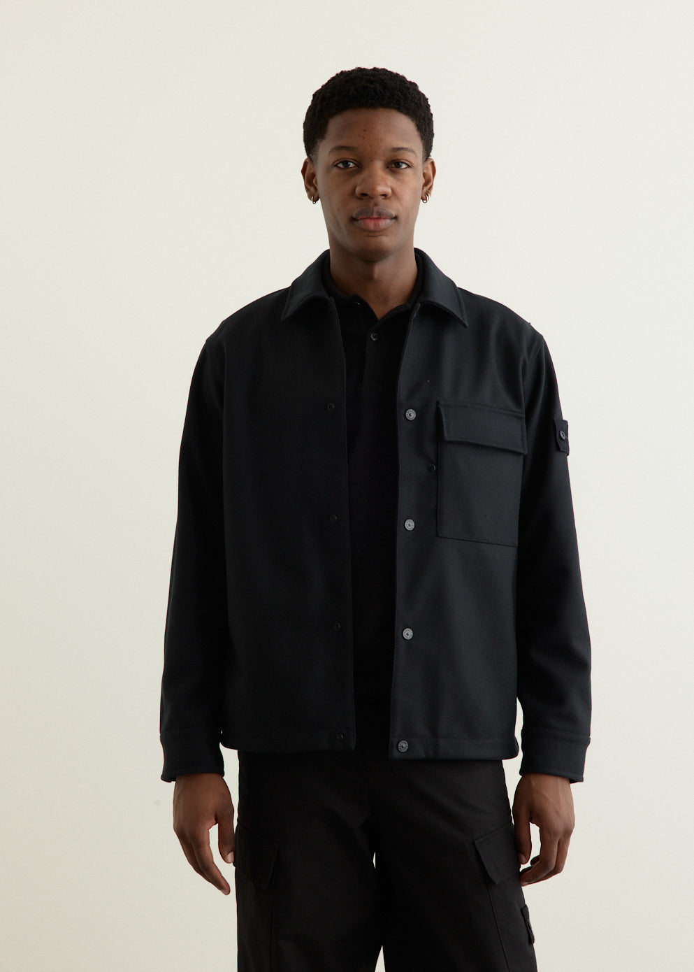 Ghost Wool Flannel Overshirt