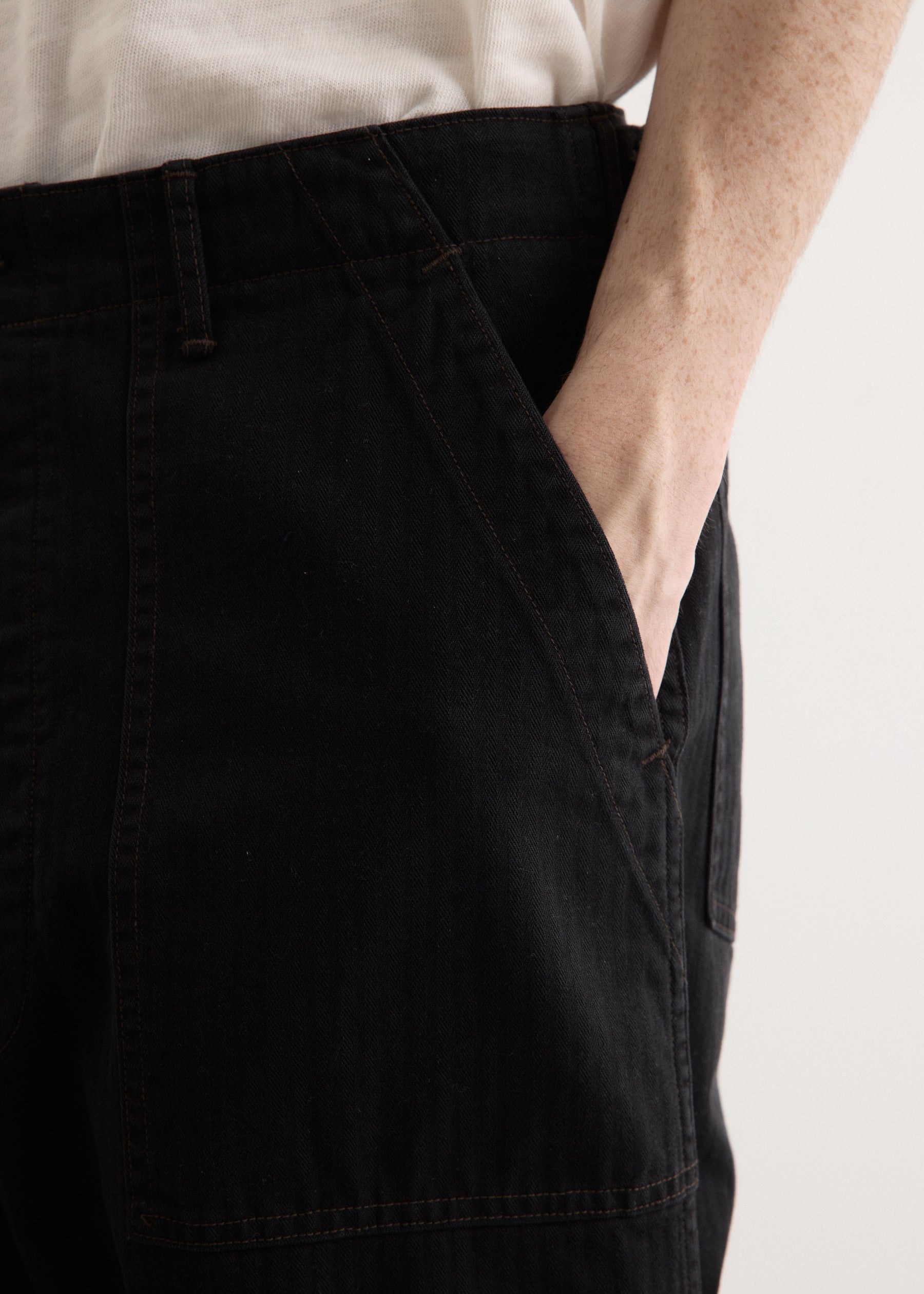 Herringbone Twill Summer Fatigue Pants