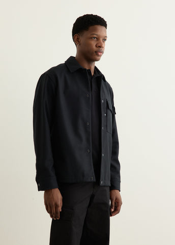 Ghost Wool Flannel Overshirt