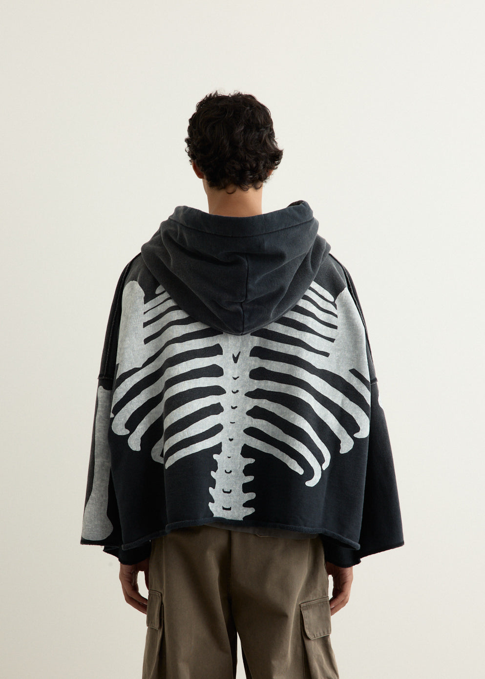 SWT Knit DEVIL Hoodie Blouson (BONE)