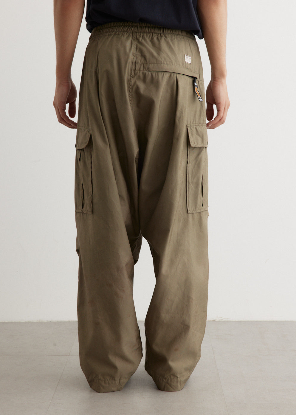 パンツ Kapital Fast Dry Jumbo Cargo Pants Khaki KAPITAL FAST DRY TWILL EASY JUMBO CARGO PANTS KHAKI | TODAY
