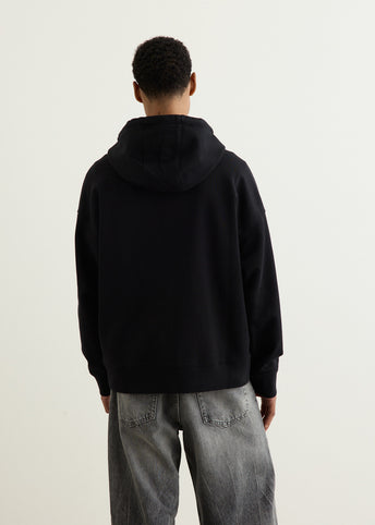 Bold Fox Head Patch Full Zip Oversized Hoodie