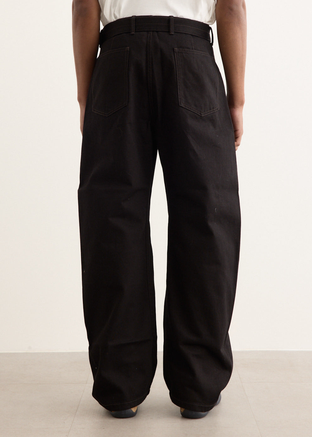Twisted Belted Pants
