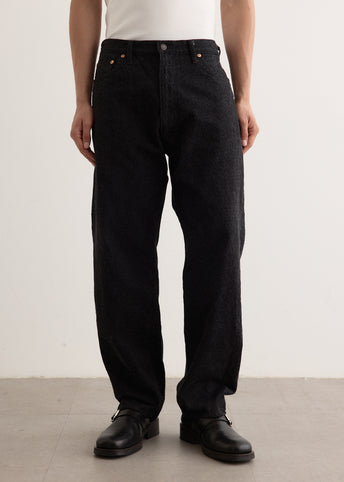5P Zipper Front Denim Pants