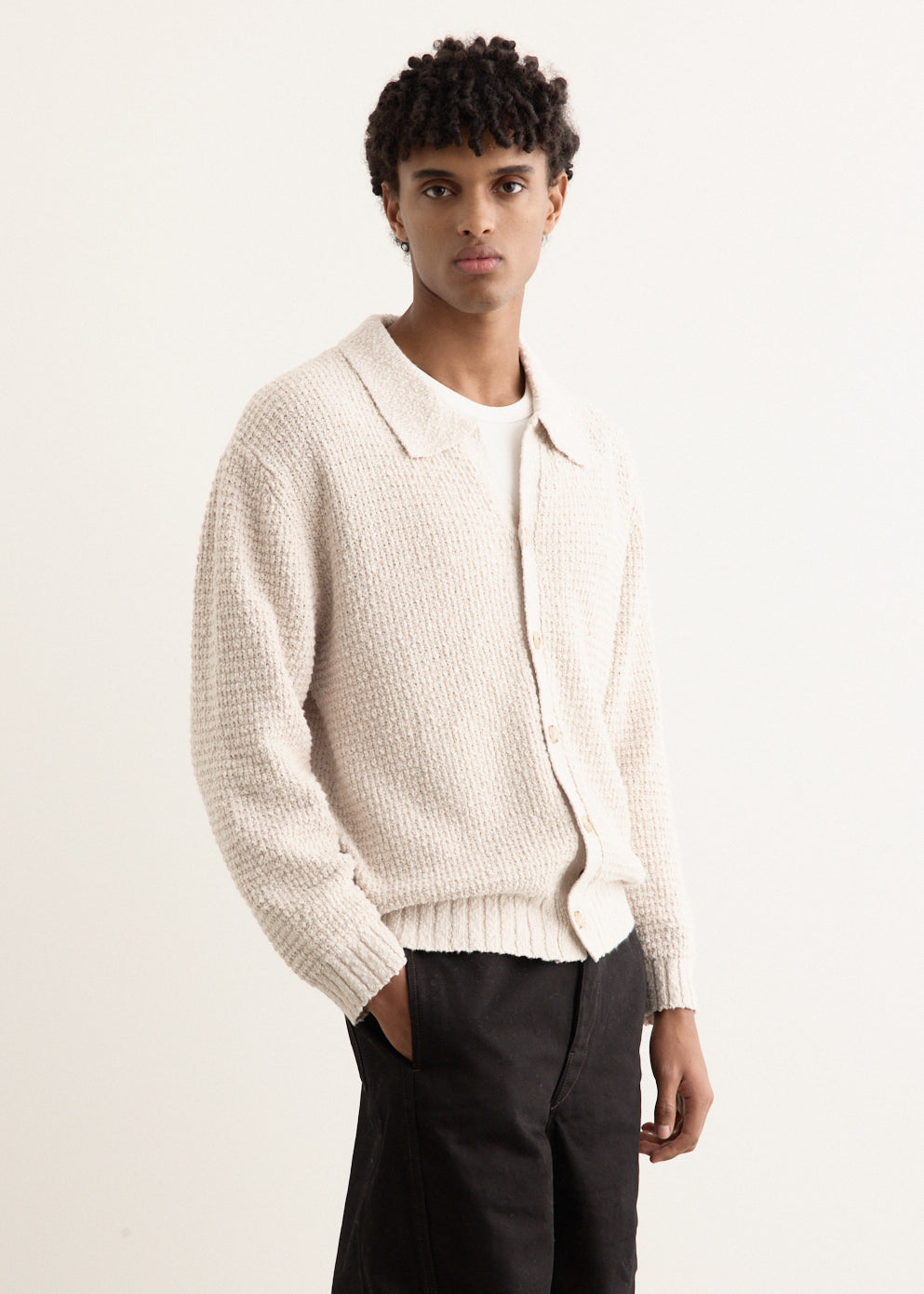 Textured Knit Cardigan